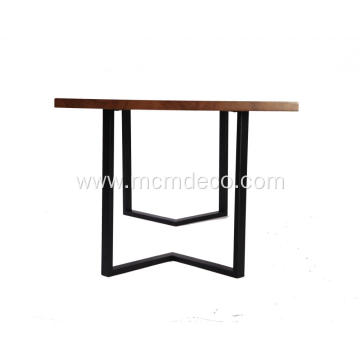 Modern Z Foot Dining Room Table